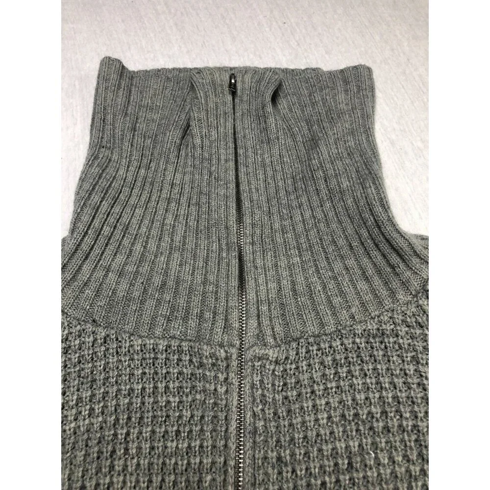 Divided By H&H Sweater Full Zip High Neck Pockets Unisex Kids Size 10 Comfy